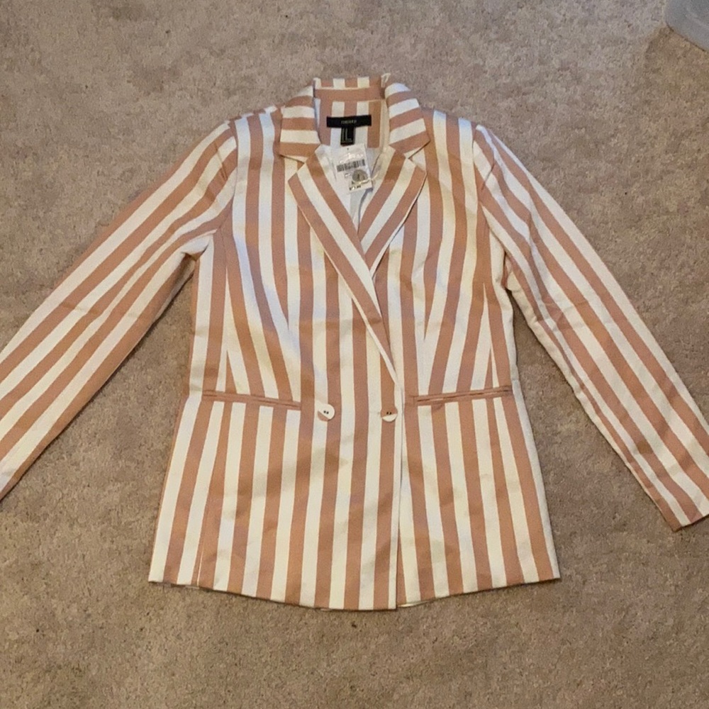 Blush and Cream Blazer